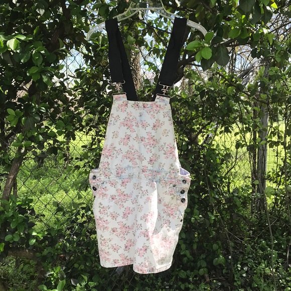 F21 Overalls Dress - Picture 6 of 8